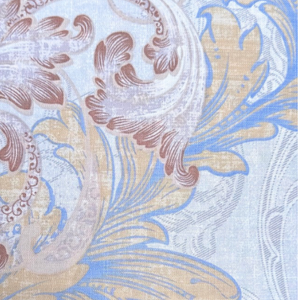 Genevieve Victorian Print Cotton Linen Duvet Cover
