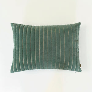 Eden Striped Eucalyptus Oblong Cushion Cover by Sanctuary Living - Home Artisan