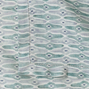 Mosaic Blue Table Napkin (Set of 2) by Sanctuary Living - Home Artisan