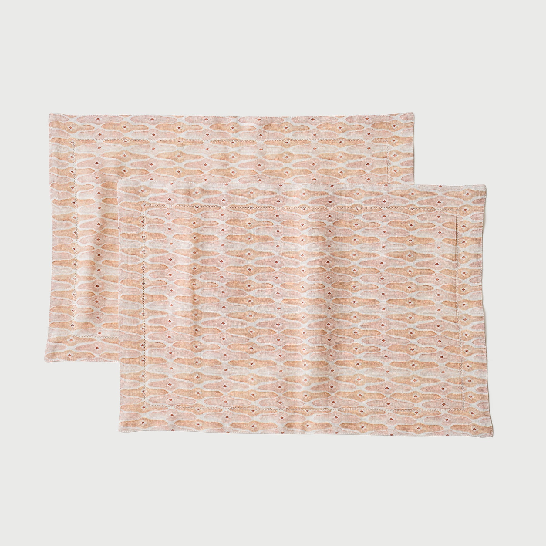 Mosaic Blush Table Mat (Set of 2) by Sanctuary Living - Home Artisan