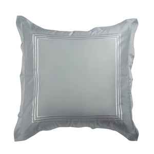 Parallel Frosty Green Euro Sham by Veda Homes - Home Artisan