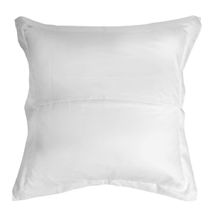 Leaf White Euro Sham by Veda Homes - Home Artisan