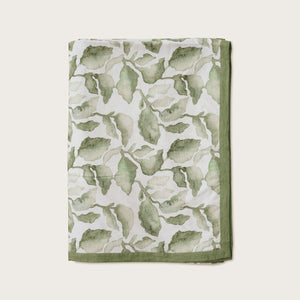 Cascade Green Linen Bedspread by Sanctuary Living - Home Artisan