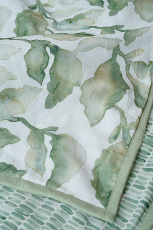 Cascade Speckle Green Dohar by Sanctuary Living - Home Artisan