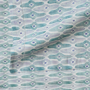 Mosaic Blue Table Mat (Set of 2) by Sanctuary Living - Home Artisan