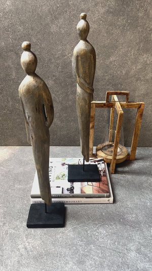 Candra Wooden Sage Sculpture