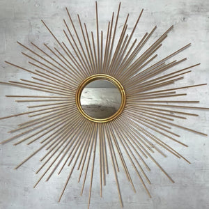 Aurora Snow Flake Golden Mirror