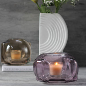 Sigurd Plum Candle Holder - Home Artisan