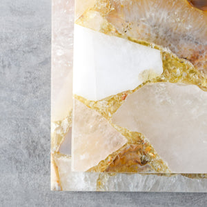 Valentina Composite Agate Coasters (Set of 2)