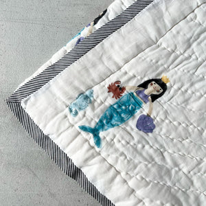 Nerissa Hand Block Print Cotton Quilt Set