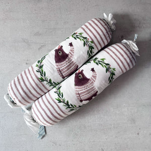 Theodore Hand Block Print Cotton Quilt Set