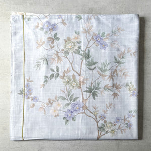Cordelia Botanical Print Cotton Linen Duvet Cover