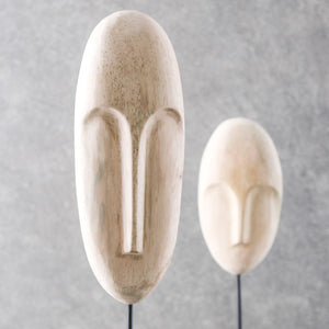 Prometheus Men Sculptures (Wooden) - Set of 2