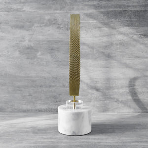 Althea Golden Spiral Sculpture - Home Artisan