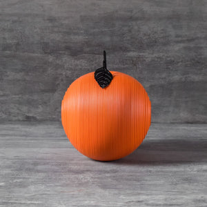 Vittore Orange Apple Sculpture