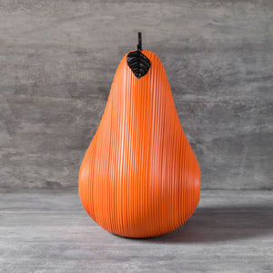 Corinna Orange Pear Sculpture