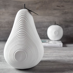 Corinna White Pear Sculpture - Home Artisan