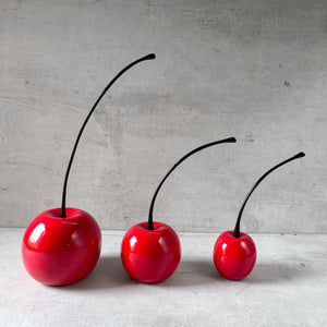 Elio Cherry Trio Sculptures