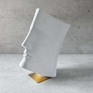 Silvio Book Face Sculpture