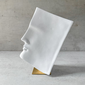 Silvio Book Face Sculpture