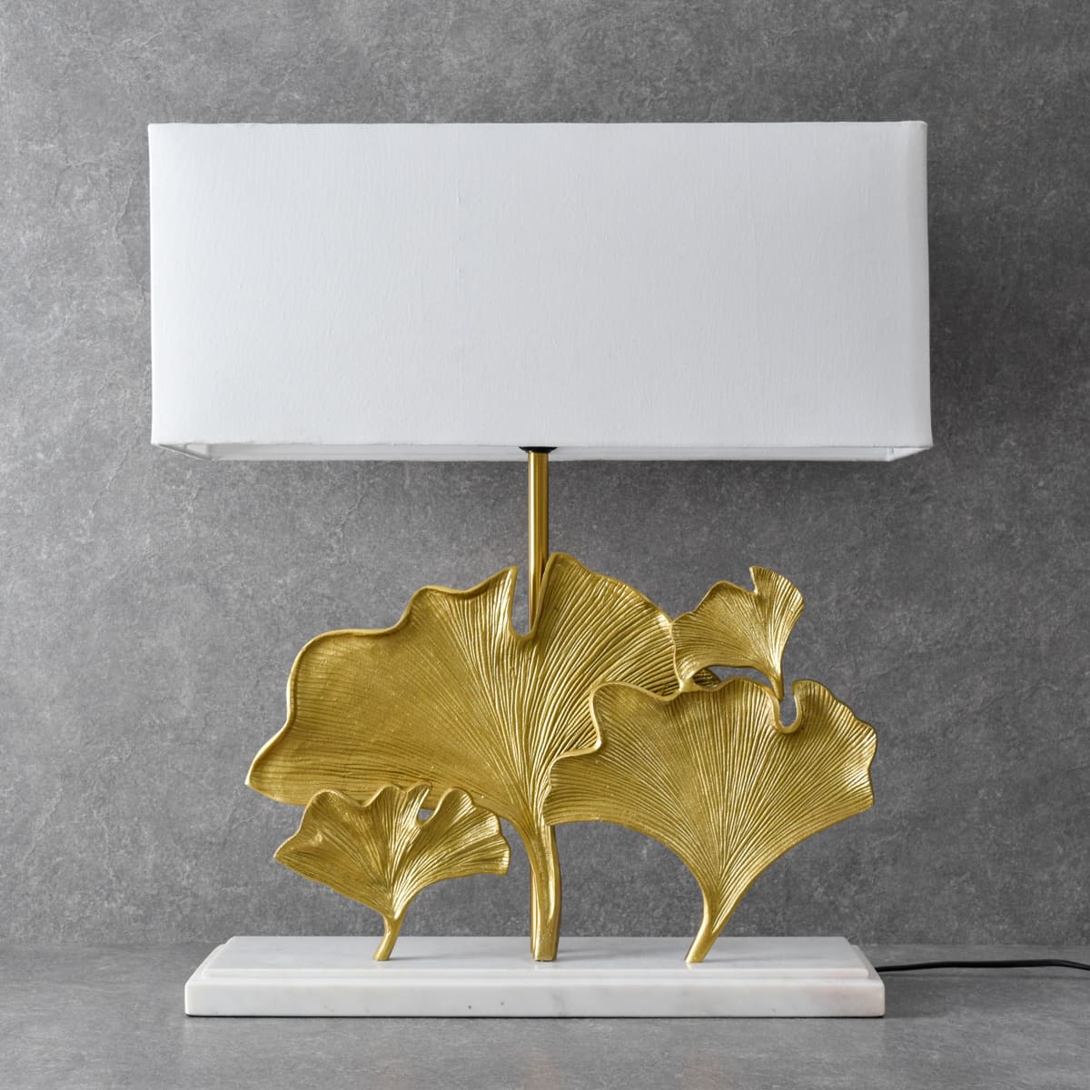 Wes Gingko Leaf Table Lamp - Home Artisan