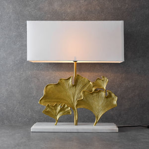 Wes Gingko Leaf Table Lamp
