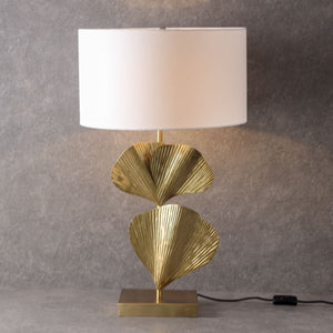 Xandra Gingko Leaf Table Lamp
