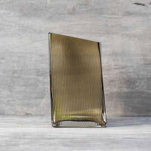 Quinn Brown Glass Vase