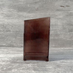 Carmen Plum Glass Vase