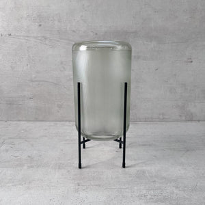 Thistle Glass Vase with Stand
