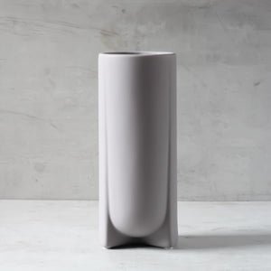 Bardo Grey Ceramic Vase