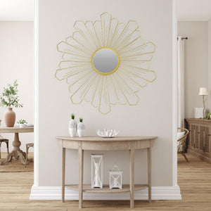 Laura Pinwheel Golden Mirror