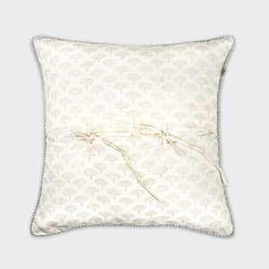 Solemn Block Printed Cushion Cover by Houmn