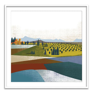 Illustrated Italian Landscape II
 - Home Artisan