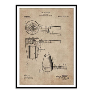 Patent Document of a Hair Dryer - Home Artisan