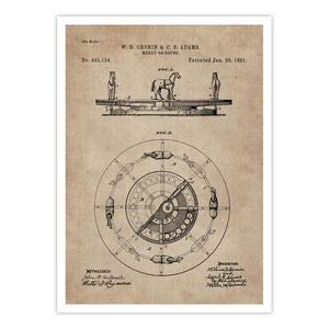 Patent Document of a Merry-Go-Round - Home Artisan