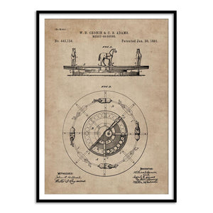 Patent Document of a Merry-Go-Round - Home Artisan