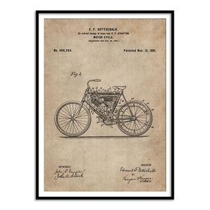 Patent Document of a Motor Cycle - Home Artisan