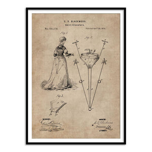 Patent Document of a Skirt Elevator - Home Artisan