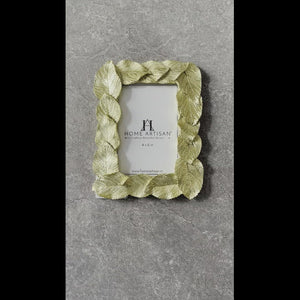 Livie Golden Leaf Photo Frame (4x6)