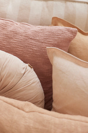 Cuddle Blush Round Cushion by Sanctuary Living - Home Artisan