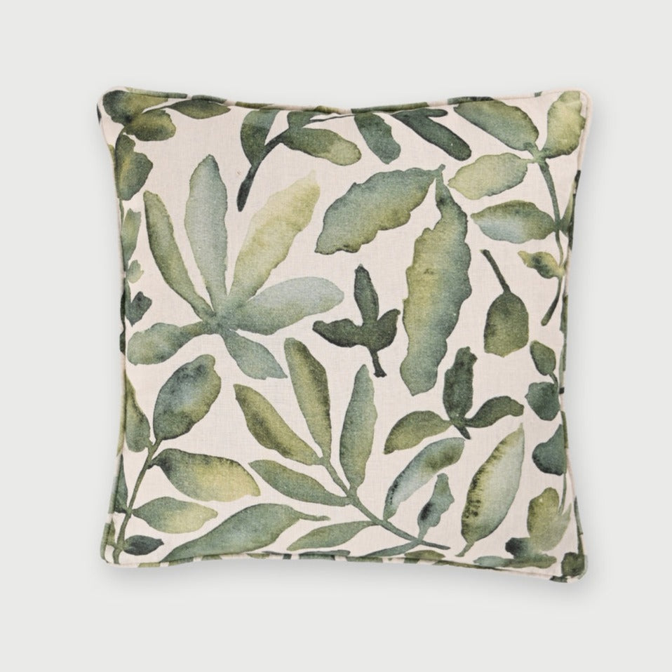 Flora Ivory Linen Cushion Cover by Sanctuary Living - Home Artisan