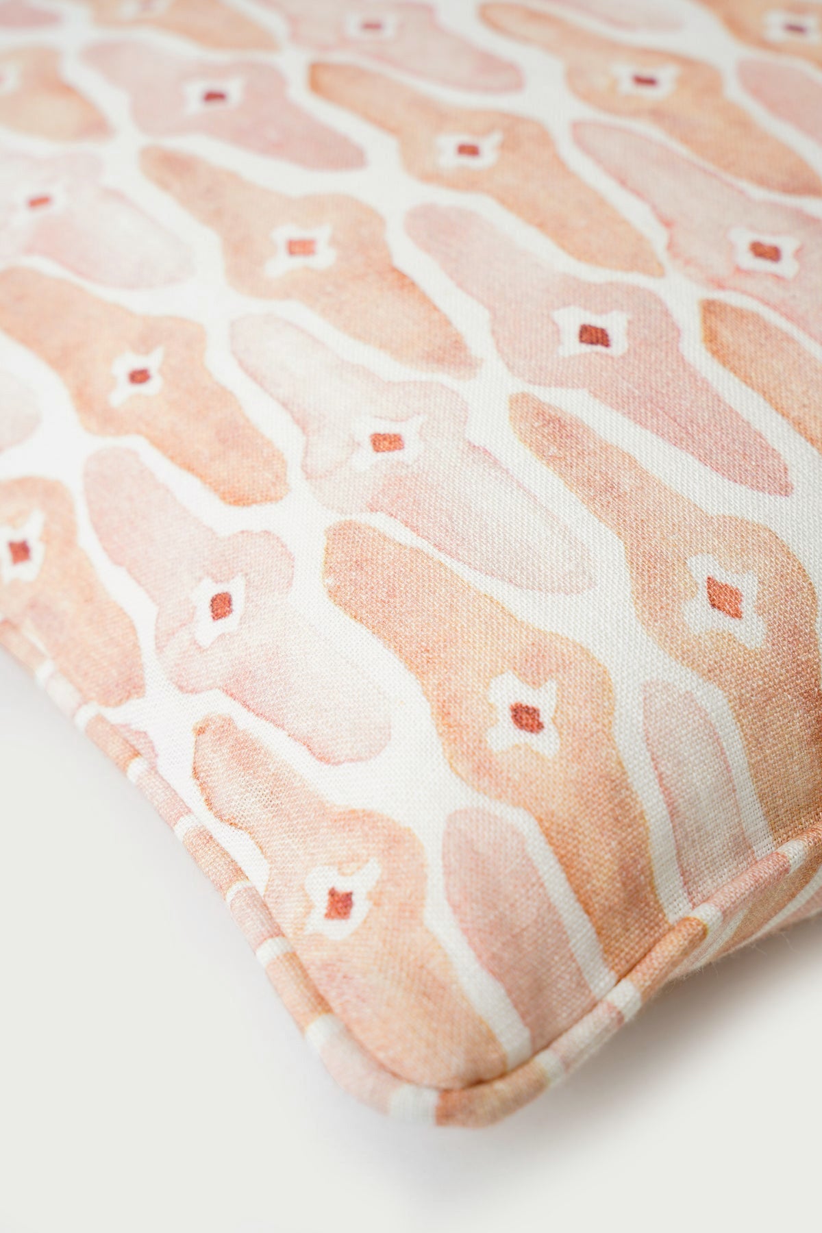Mosaic Blush Oblong Cushion Cover by Sanctuary Living - Home Artisan