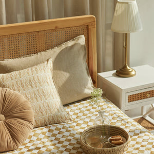 Mosaic Sand Cushion Cover by Sanctuary Living - Home Artisan