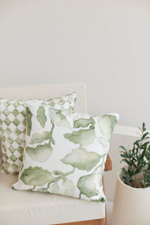 Cascade Green Cushion Cover by Sanctuary Living - Home Artisan