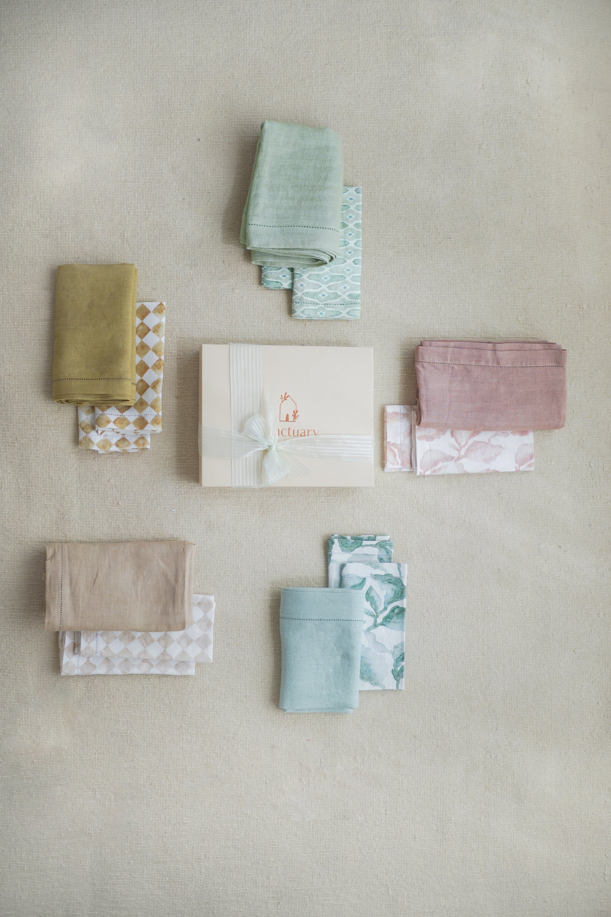 Flax Linen Table Runner (6 seater) by Sanctuary Living - Home Artisan