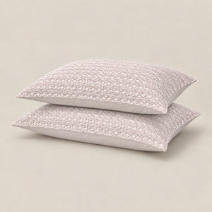 Elara Diamond Quilted Cotton Sateen Bed Cover Set with Pillow Cases - Home Artisan