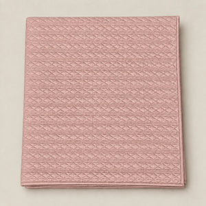 Rosalie Diamond Quilted Cotton Sateen Bed Cover Set with Pillow Cases (Dustry Pink)