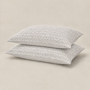 Selene Diamond Quilted Cotton Sateen Bed Cover Set with Pillow Cases - Home Artisan