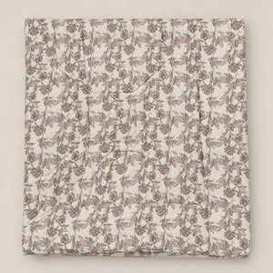 Cassia Taupe Botanical 6-Piece King Size Comforter Bedding Set - Home Artisan